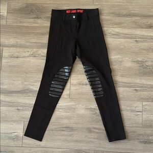 NWOT Elation Red Label Sport Black Riding Pants women’s small